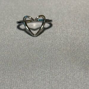 Silver Heart Ring